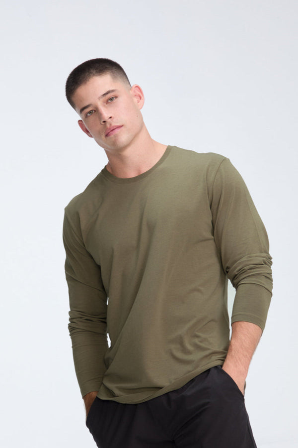 Super Soft Long Sleeve Tee | AlgaKnit