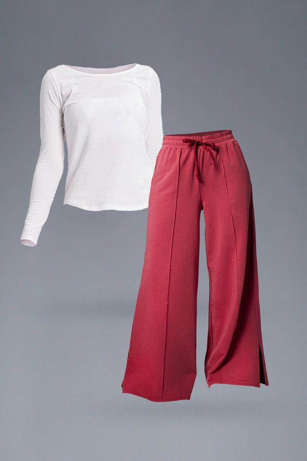 Pack: Clea Long Sleeve + Lofty Winter Palazzo