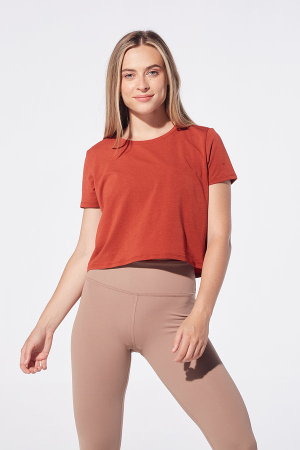 [ ] Basic Crop Tee