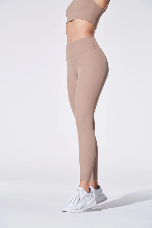 [ ] Rib Essential Highwaist Pant
